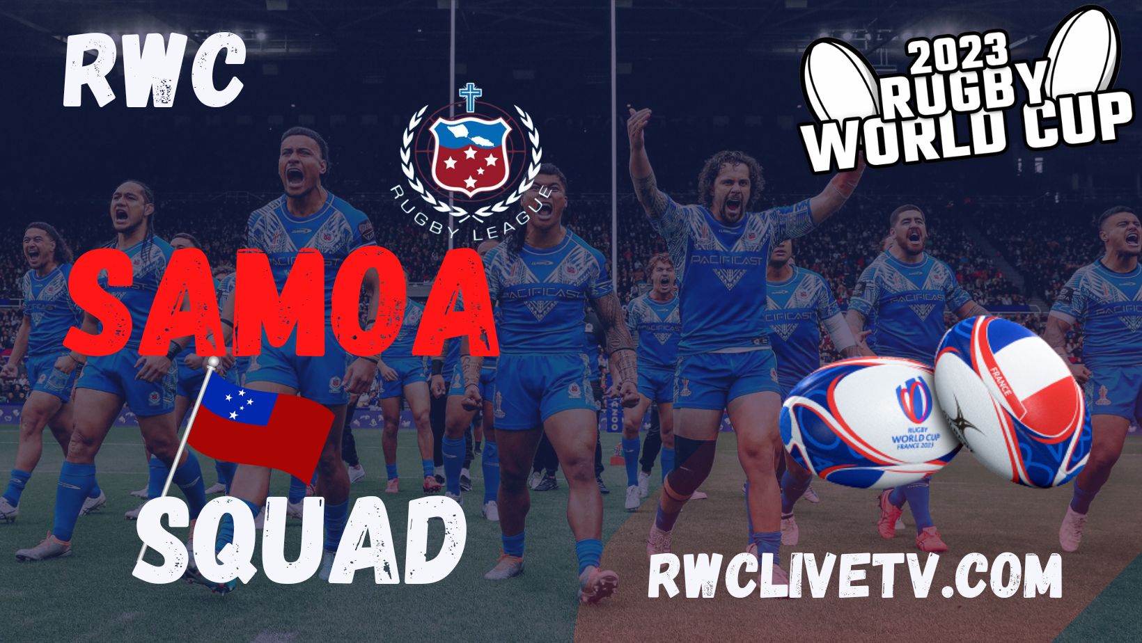 Samoa RWC Team 2023 Squad Schedule How to Watch Players Stats