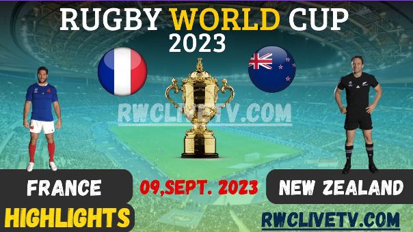 France Vs All Blacks RUGBY WORLD CUP 09SEP2023 HIGHLIGHTS
